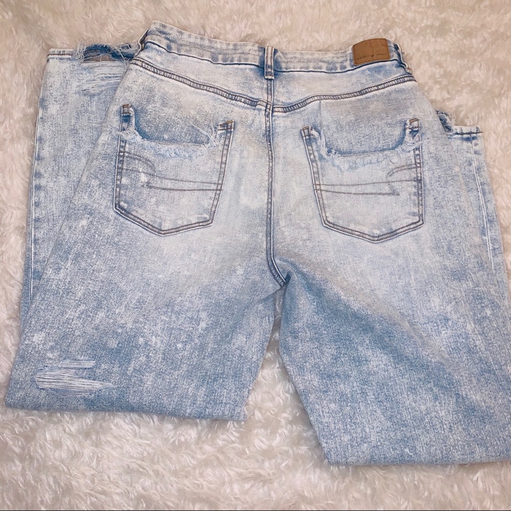 skinny curvy mom denim jeans 12 American Eagle - Picture 5 of 7